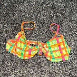 Colorful bikini top